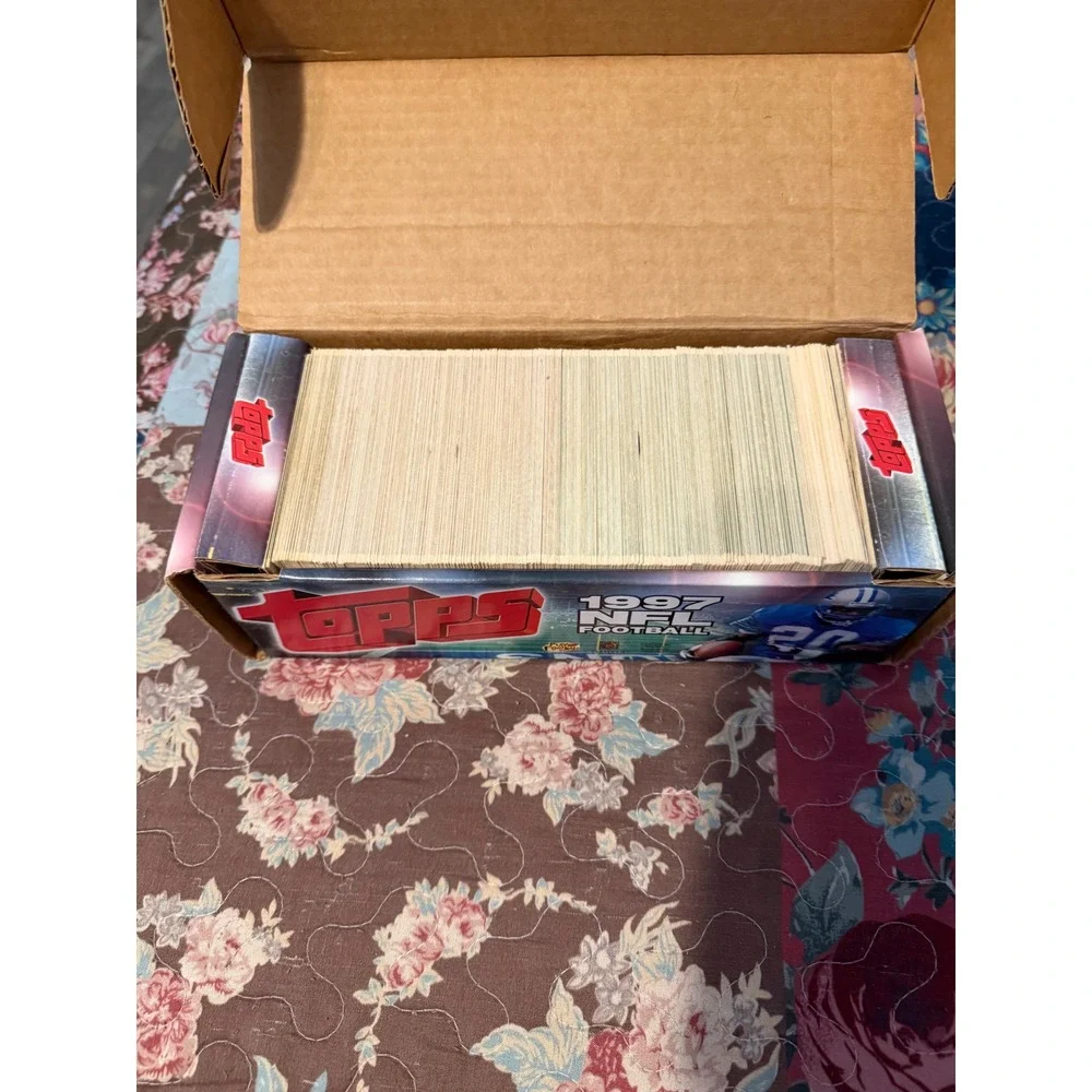 1997 Topps NFL Football Complete Set 415 Cards Hall of Fame Class of 97 Box